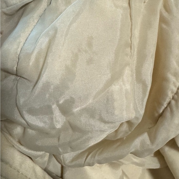 Giorgio Morandi Women's Full Zip Beige Lined Light Weight Coat Jacket Size Small - Picture 7 of 12